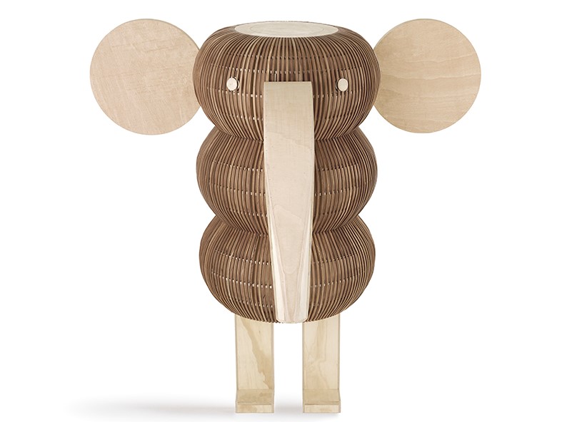 Lámpara de elefante.