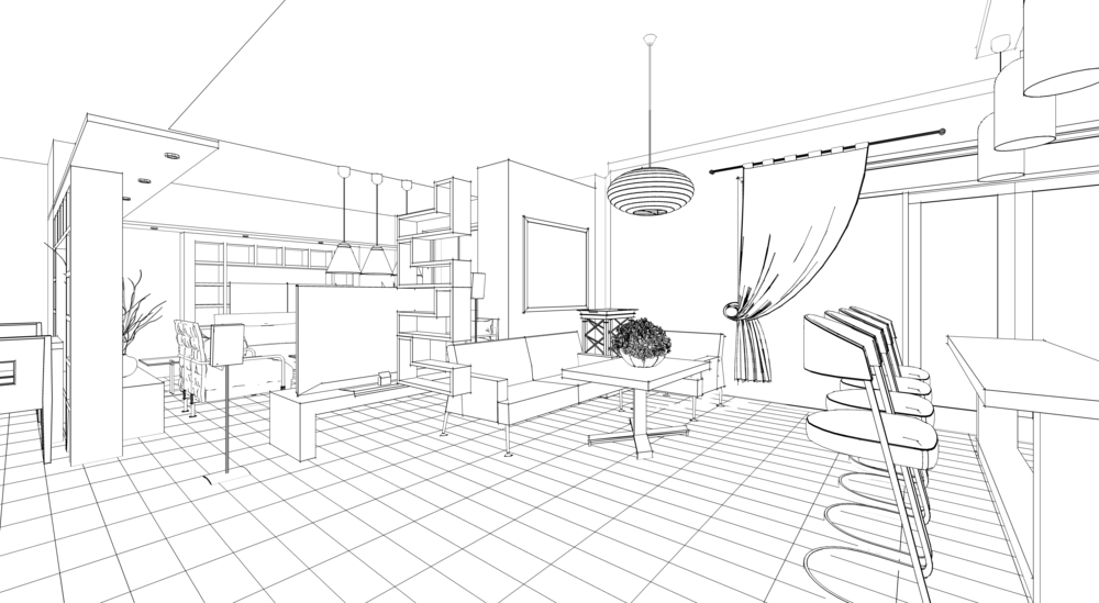 Remember, you need to have a clear idea of where everything will go.