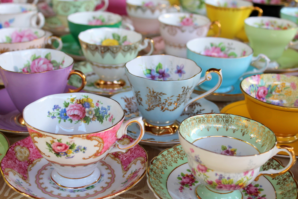 Tazas de té.