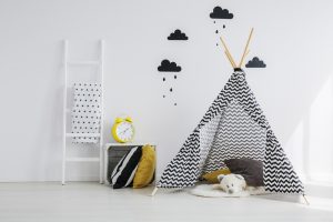 3 pasos para crear tipis para tus hijos