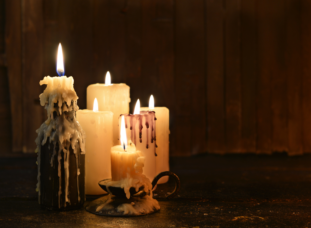 Velas para Halloween.