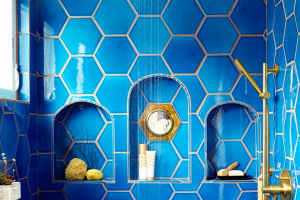 Decorar con baldosas con forma de rombo