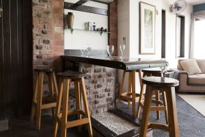 Barra de bar para casa, un recurso original e innovador