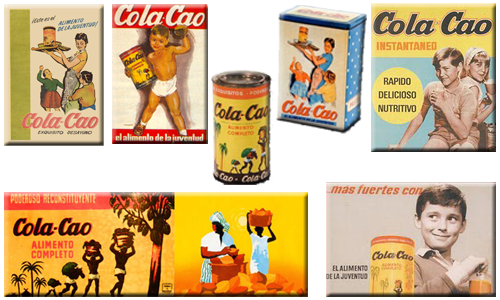 Carteles de Cola-Cao.