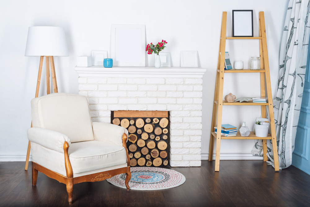 Chimenea decorativa.