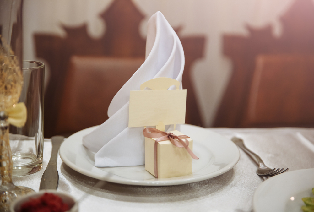 Detalle para una mesa de Navidad.