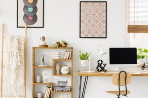 Escritorios de trabajo para espacios pequeños