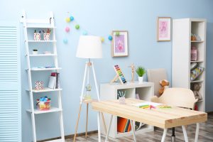 Crea un rincón de estudio para niños