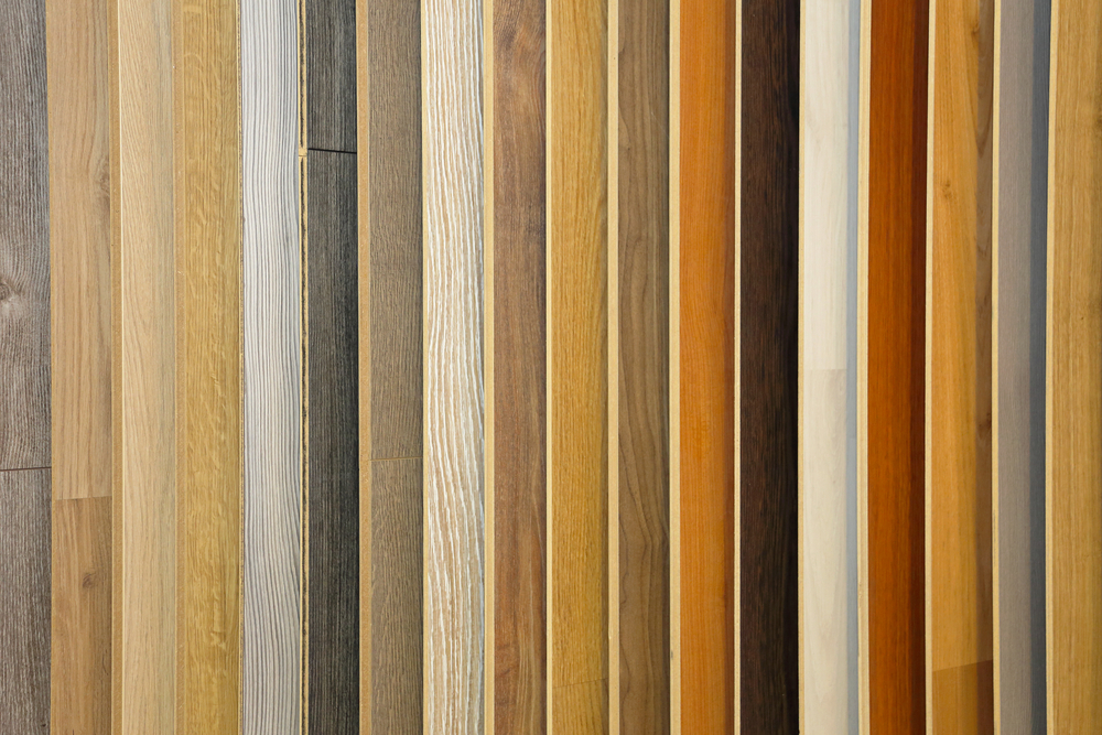 Variedad de suelos laminados.