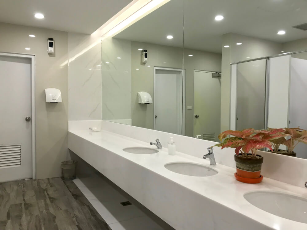 Every coworking space needs a great bathroom.