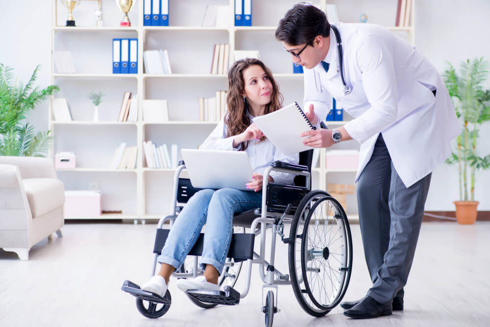 Barreras de una clínica médica.