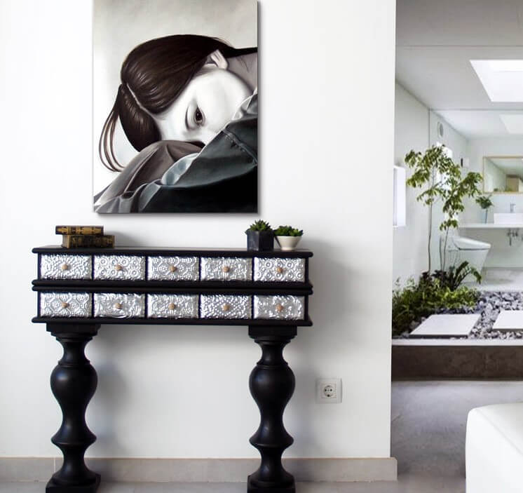 Cuadro para la entrada.