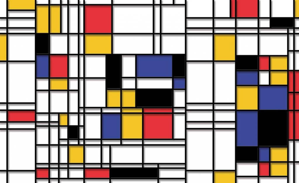 Cuadro de Mondrian.
