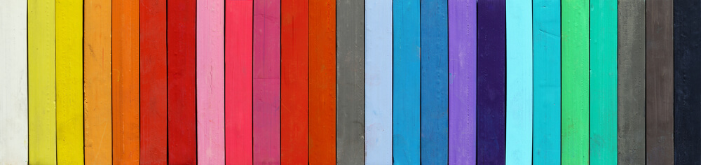 The colors need to work in harmony with all the other elements.