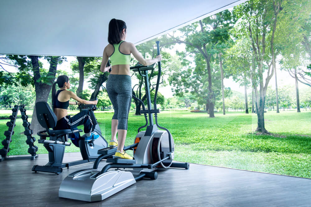 Gimnasio bioclimático en México.