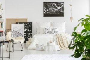 Habitación juvenil con estilo nórdico