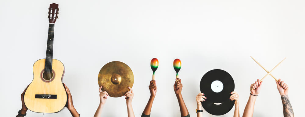 Instrumentos musicales.