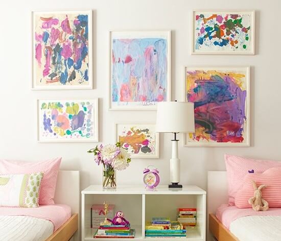 Marcos de cuadros infantiles.