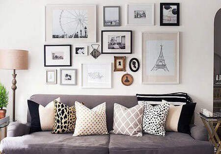 Marcos con fotografías.