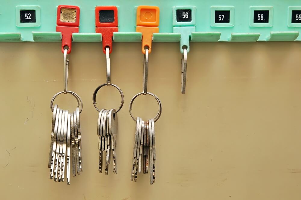 It's important to get your keys organized.