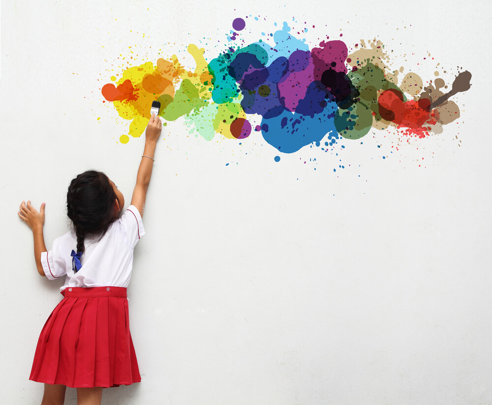 Recursos de decoración para una pared.