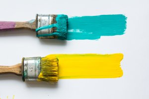 ¿Cómo combinar adecuadamente el amarillo y el turquesa?