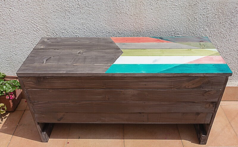 Baúl para exteriores.