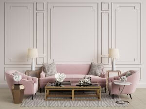 Decoración con cuarterones. ¿Quién dijo clásico?