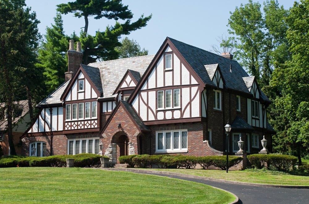 Estética de las casas Tudor.