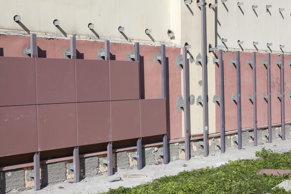 Fachadas ventiladas residenciales.