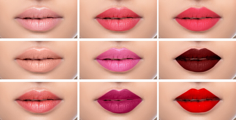 Labios sensuales.