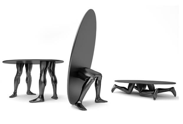 Mobiliario del cuerpo humano.