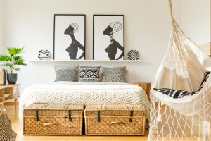 6 consejos para colocar un columpio en la decoración del dormitorio