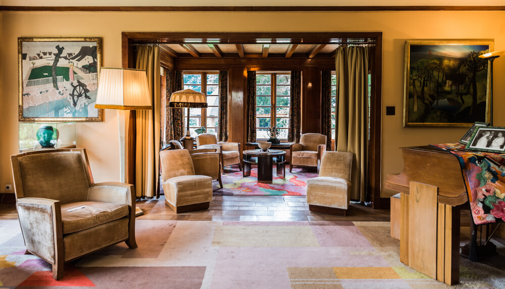 Colores del estilo art nouveau.