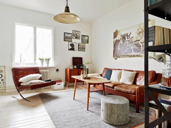 Decoración de los años sesenta en la actualidad.