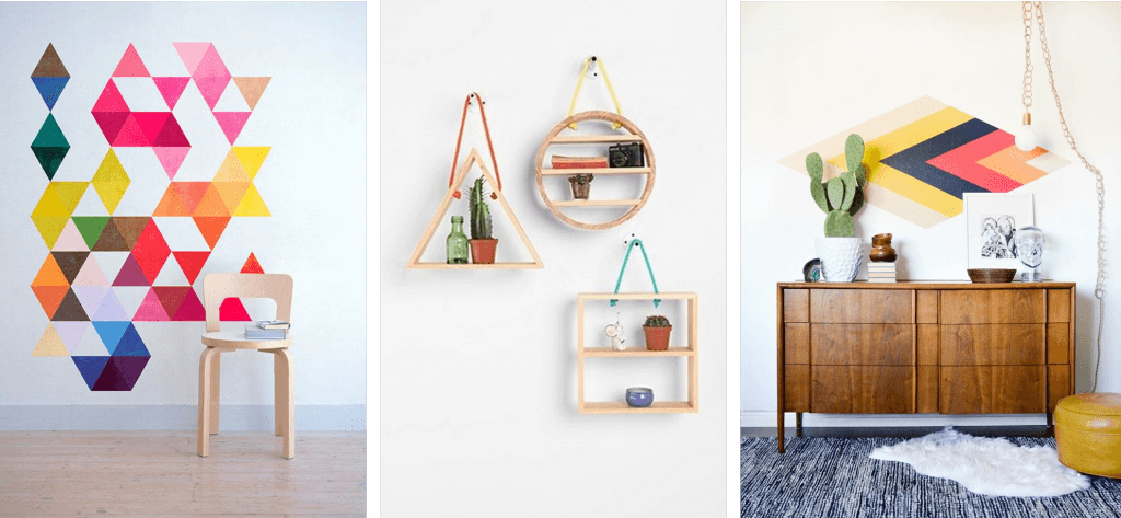 Decoración geométrica.