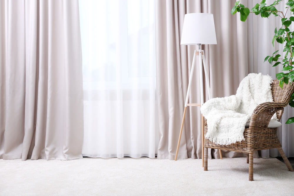 Elegir cortinas.