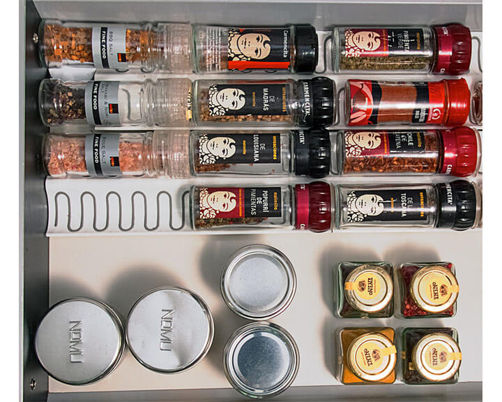 Cajón para especias.