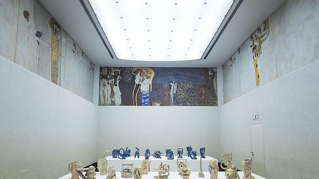 Interior del Pabellón de Secesión.