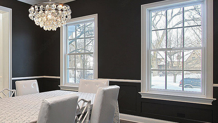 Moldura en ventana interior.