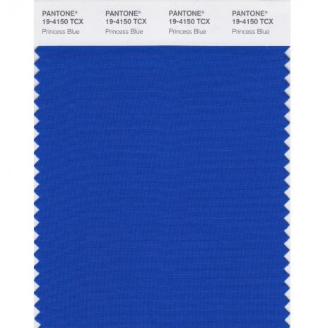 Pantone Princess Blue.
