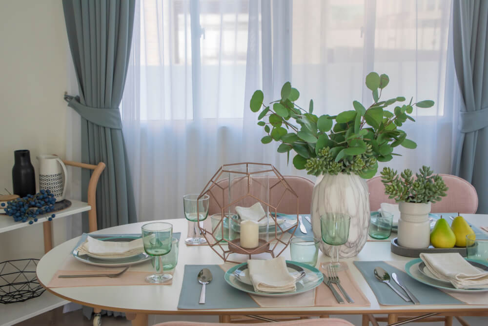 Comedor primaveral.