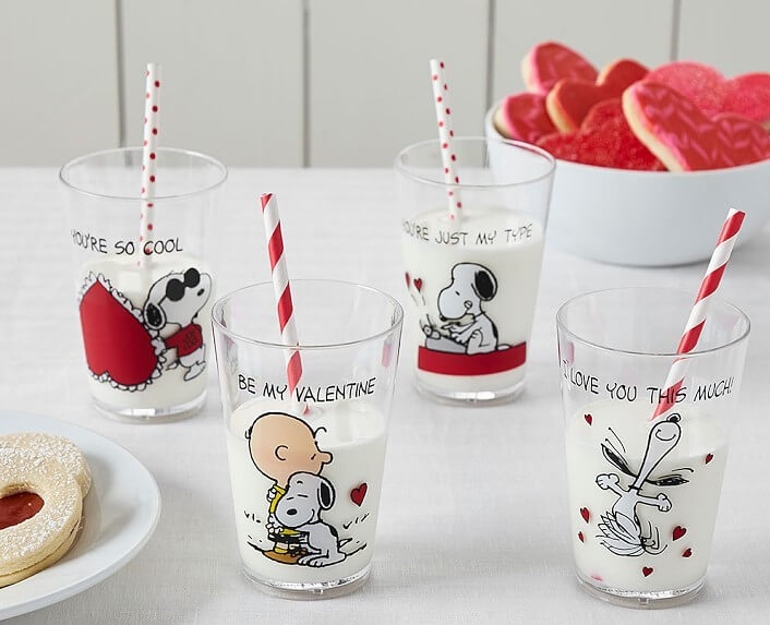 Vasos de Snoopy.