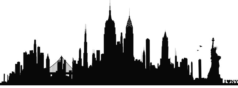 Vinilo de la ciudad de Nueva York.