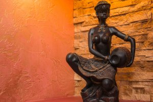 Uso de la artesanía africana en la decoración