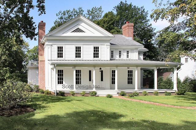Casas greek revival.