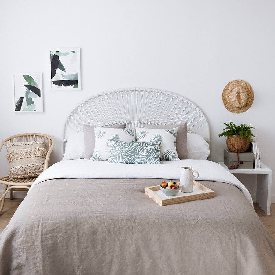 Dormitorio romántico.