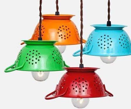 Escurridores de colores.