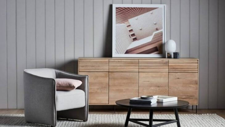 Estilo decorativo japandi.