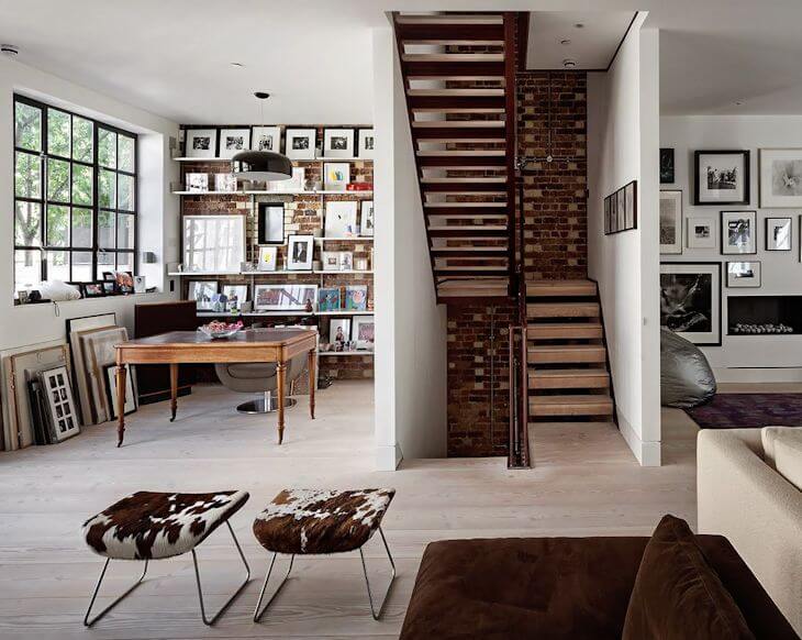 Estilo londinense contemporáneo.